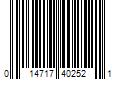 Barcode Image for UPC code 014717402521