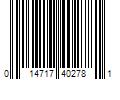 Barcode Image for UPC code 014717402781