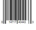 Barcode Image for UPC code 014717404433