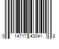 Barcode Image for UPC code 014717430418