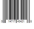 Barcode Image for UPC code 014717434218