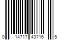 Barcode Image for UPC code 014717437165