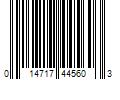 Barcode Image for UPC code 014717445603