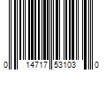 Barcode Image for UPC code 014717531030