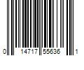 Barcode Image for UPC code 014717556361