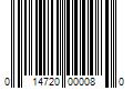 Barcode Image for UPC code 014720000080