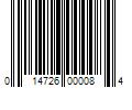 Barcode Image for UPC code 014726000084