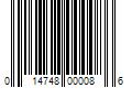 Barcode Image for UPC code 014748000086