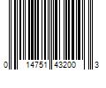 Barcode Image for UPC code 014751432003