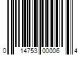 Barcode Image for UPC code 014753000064