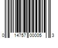 Barcode Image for UPC code 014757000053