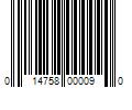 Barcode Image for UPC code 014758000090