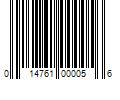 Barcode Image for UPC code 014761000056