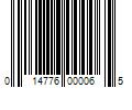 Barcode Image for UPC code 014776000065