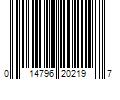 Barcode Image for UPC code 014796202197