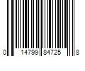 Barcode Image for UPC code 014799847258