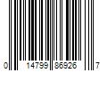 Barcode Image for UPC code 014799869267