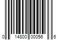 Barcode Image for UPC code 014800000566