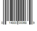 Barcode Image for UPC code 014800000689