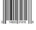 Barcode Image for UPC code 014800318166