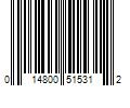 Barcode Image for UPC code 014800515312