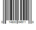 Barcode Image for UPC code 014800645118