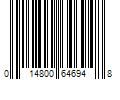 Barcode Image for UPC code 014800646948