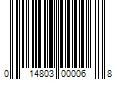 Barcode Image for UPC code 014803000068