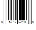 Barcode Image for UPC code 014817522600