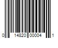 Barcode Image for UPC code 014820000041