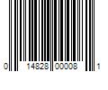 Barcode Image for UPC code 014828000081