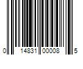 Barcode Image for UPC code 014831000085