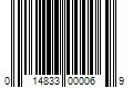 Barcode Image for UPC code 014833000069