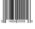 Barcode Image for UPC code 014839000056