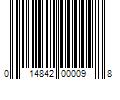 Barcode Image for UPC code 014842000098