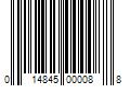 Barcode Image for UPC code 014845000088