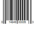 Barcode Image for UPC code 014849000053