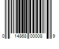 Barcode Image for UPC code 014868000089