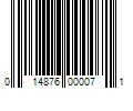 Barcode Image for UPC code 014876000071