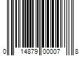 Barcode Image for UPC code 014879000078