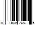 Barcode Image for UPC code 014889000075