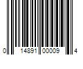 Barcode Image for UPC code 014891000094