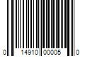 Barcode Image for UPC code 014910000050