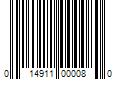 Barcode Image for UPC code 014911000080