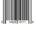 Barcode Image for UPC code 014926101116