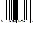 Barcode Image for UPC code 014926106043