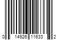 Barcode Image for UPC code 014926116332