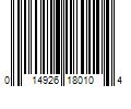 Barcode Image for UPC code 014926180104