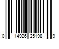 Barcode Image for UPC code 014926251989