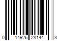 Barcode Image for UPC code 014926281443